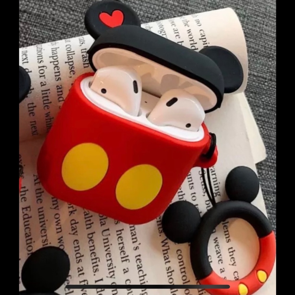 Mickey Mouse Airpods 1 2 case cover NEW